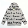 데님티어스 X Arthur Jafa Systemic 레터링후드 그레이